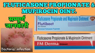 Fluticasone Propionate amp Mupirocin cream ointment  Flutibact ointment [upl. by Nets]