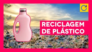 Processo de reciclagem do plástico  O vilão do meio ambiente [upl. by Chappell1]