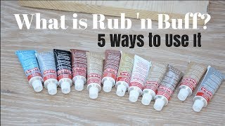 What is Rub n Buff How to Use Rub n Buff on Metal and More DIY Crafts  Thrift Diving [upl. by Scarito]