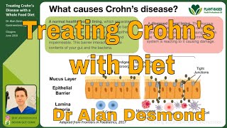 Treating Crohn’s disease with a whole food diet Dr Alan Desmond [upl. by Geminian166]