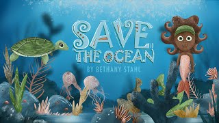 Save the Ocean by Bethany Stahl  Childrens Animated Audiobook  A Story About Recycling [upl. by Riley]