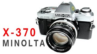 How To Use Minolta X370 X300 X7A Film Camera [upl. by Elvah]