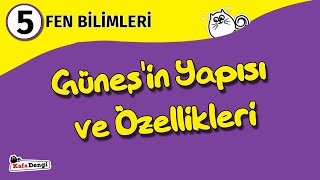 5 Sınıf Fen Bilimleri Ders 1  Güneşin Yapısı ve Özellikleri [upl. by Ttenna]