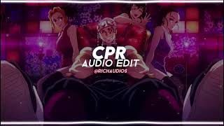 CPR  CupcakKe  Instrumental Audio Edit [upl. by Paige615]