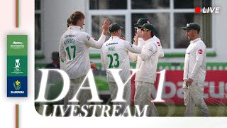 LIVE  Leicestershire CCC v Glamorgan CCC  County Championship Day One [upl. by Glaudia]