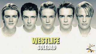 Westlife  Soledad  KARAOKE with BACKING VOCALS lower key OFFICIAL KARAOKE VERSION [upl. by Nicolis718]