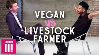 Vegan Vs Livestock Farmer  Dont Turn Around [upl. by Pump693]