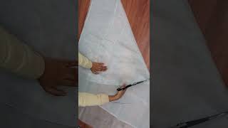 Ruffle Dupatta Designing At HomeDupatta Design Ideas youtubeshorts [upl. by Mar848]