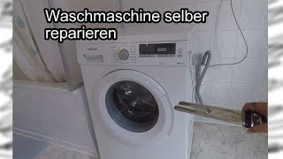 Waschmaschine selber reparieren  Anleitung  Tutorial [upl. by Albert827]