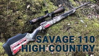 Gun Review The New Savage High Country 110 [upl. by Anitirhc]