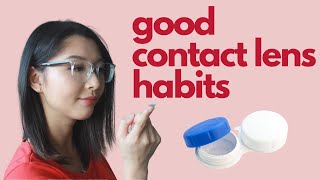 Contact lens habits you NEED to have  Optometrist Explains [upl. by Wun]