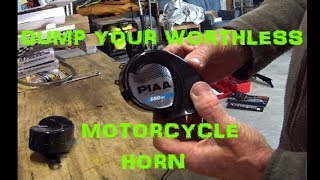 Motorcycle Horn Replacement [upl. by Gizela572]