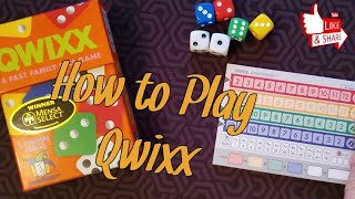 How to play Qwixx [upl. by Jeanine34]