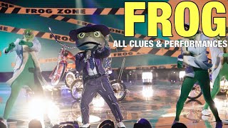 The Masked Singer Frog All Clues Performances amp Reveal [upl. by Imaon]