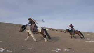 Historical Archery with Mongol Cavalry [upl. by Watkins]