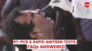 RTPCR amp Rapid Antigen Tests FAQs Answered  BOOM  COVID19 Tests  COVID19 vaccine  COVID19 News [upl. by Emmott406]