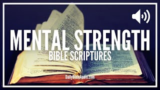 Bible Verses On Mental Strength  Scriptures For Encouragement Strength and Peace [upl. by Dnaltiac]