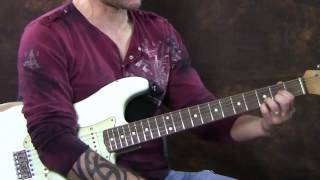 Steve Stine Guitar Lesson  Learn How to play You Shook Me All Night Long by ACDC [upl. by Adlesirk]