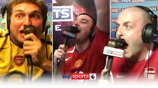 Greatest Man Utd vs Arsenal FanZone moments EVER [upl. by Ut]