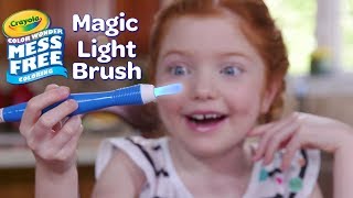 NEW Crayola Color Wonder Magic Light Brush  Crayola Product Demo [upl. by Gideon]