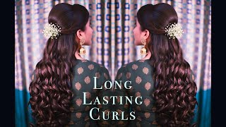 Long lasting Curls  Bridal or Bridesmaid Hairstyle [upl. by Athey]