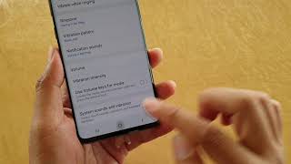 Samsung Galaxy S10  S10 How to Change Notification Sound [upl. by Eiggam57]