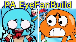 Friday Night Funkin VS PA EyeFanBuild  Finn Gumball amp Jake FNFMod Pibby Apocalypse Fan Build [upl. by Ulysses]