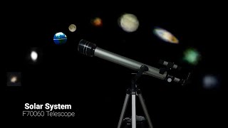 Solar System through F70060 telescope [upl. by Absalom]