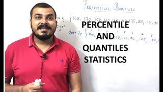 STATISTICS PERCENTILES and QUANTILES [upl. by Eziechiele]