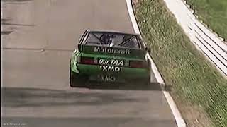 Bathurst 83 Dick Johnsons GREENSTUF Falcons Qualifying Crash💪🇦🇺 [upl. by Ahtanamas]