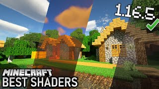 TOP 5 Shaders for Minecraft 1165 [upl. by Inanaup857]