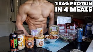 Full Day of Eating 1800 Calories  High Protein Low Calorie Muscle Building Diet [upl. by Aved]