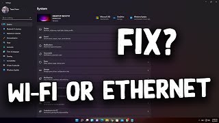 How To Fix Windows 11 WiFi or Ethernet Connection Problem [upl. by Damalis951]