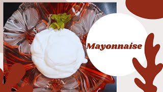 Mayonnaiseeasy and tasty mayonnaiseMayonnaise malayalam homemade recipe [upl. by Terza]