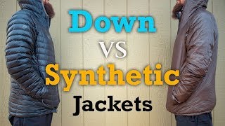 Down Vs Synthetic Jackets  Whats the Best for you [upl. by Ettenyar]