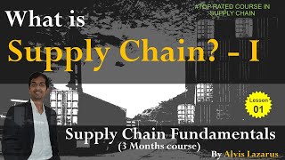 Supply Chain Basics Course  Supply Chain is the Future What is Supply Chain  Part I [upl. by Starobin]