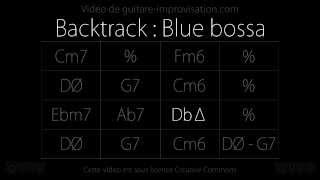 Blue Bossa 120bpm  Backing track [upl. by Llorrac]