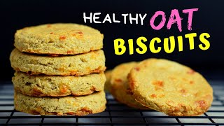 Oat and Cheddar Cheese Biscuits [upl. by Esaertal]