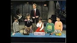 Kids Show amp Tell on Letterman November 13 1991 [upl. by Asaert953]