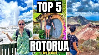 What TO DO in ROTORUA New Zealand  ROTORUA New Zealand Top 5 [upl. by Ramahs]