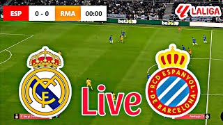 🔴 Espanyol VS Real Madrid  Laliga 2025 [upl. by Cosma713]