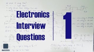 Electronics Interview Questions STA part 1 [upl. by Ewen]