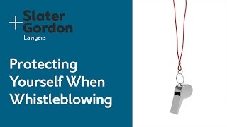 Protecting Yourself When Whistleblowing [upl. by Neelia]