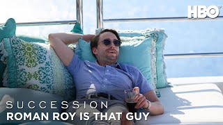 Succession Roman Roy Is That Guy  HBO [upl. by Piero]