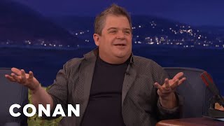 How Patton Oswalt amp His Daughter Are Coping With His Wifes Passing  CONAN on TBS [upl. by Nyrual684]