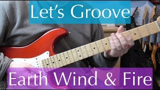 Lets Groove  Rhythm Guitar Tutorial [upl. by Patsy166]