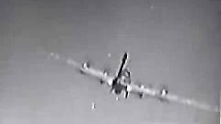 Luftwaffe Gun Camera B17 Attacked [upl. by Serge]