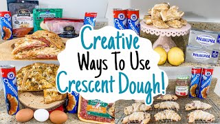 5 TASTY RECIPES USING PILLSBURY CRESCENT ROLLS  JULIA PACHECO [upl. by Lucinda]