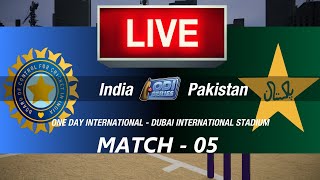 🛑LIVE INDIA vs PAKISTAN🛑IND vs PAK🛑CRICKET 24 GAMEPLAY🛑LIVE MATCH STREAMING🏏 [upl. by Quintin442]