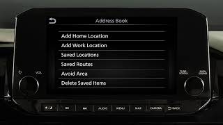 2022 Nissan Pathfinder  Navigation Settings if so equipped [upl. by Saffren]